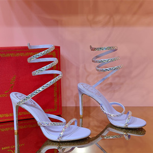 rene caovilla cleo high-heeled sandals 95 shoes